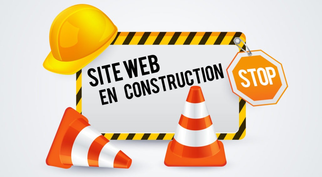 site en construction